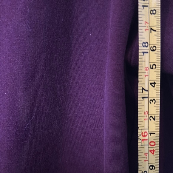 Red Crewneck Sweater with Ribbed Collar - Picture 15 of 16